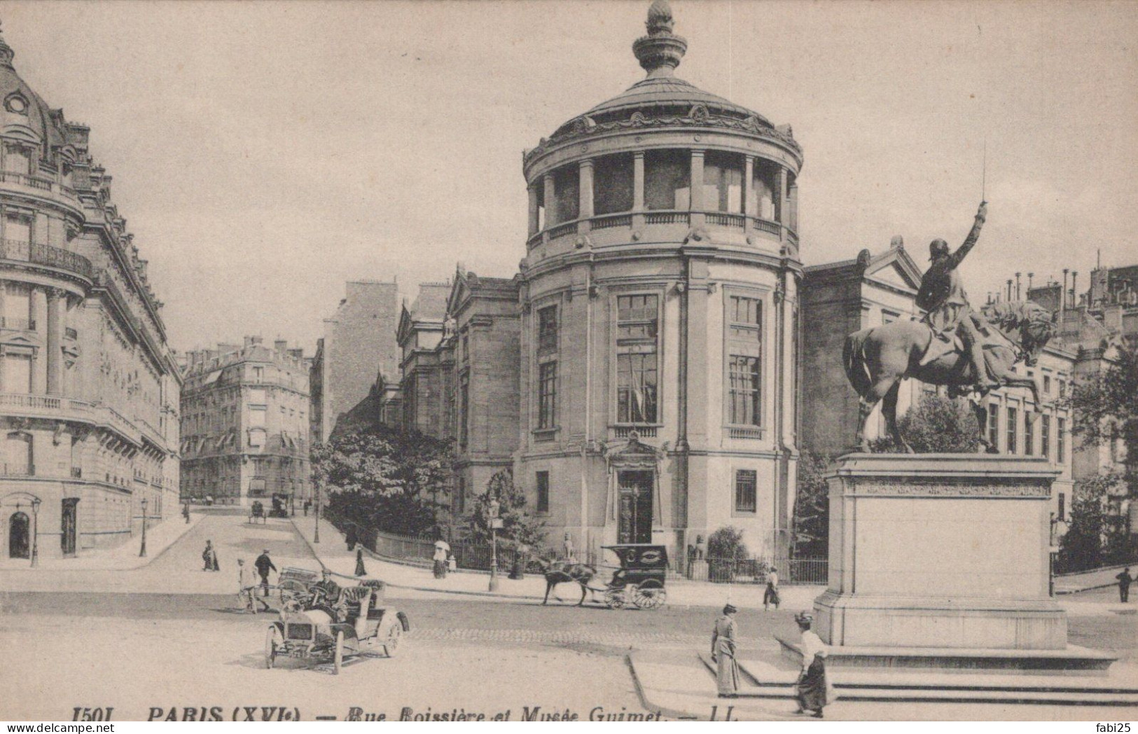 PARIS RUE BOISSIERE ET MUSEE GUIMET - Arrondissement: 16