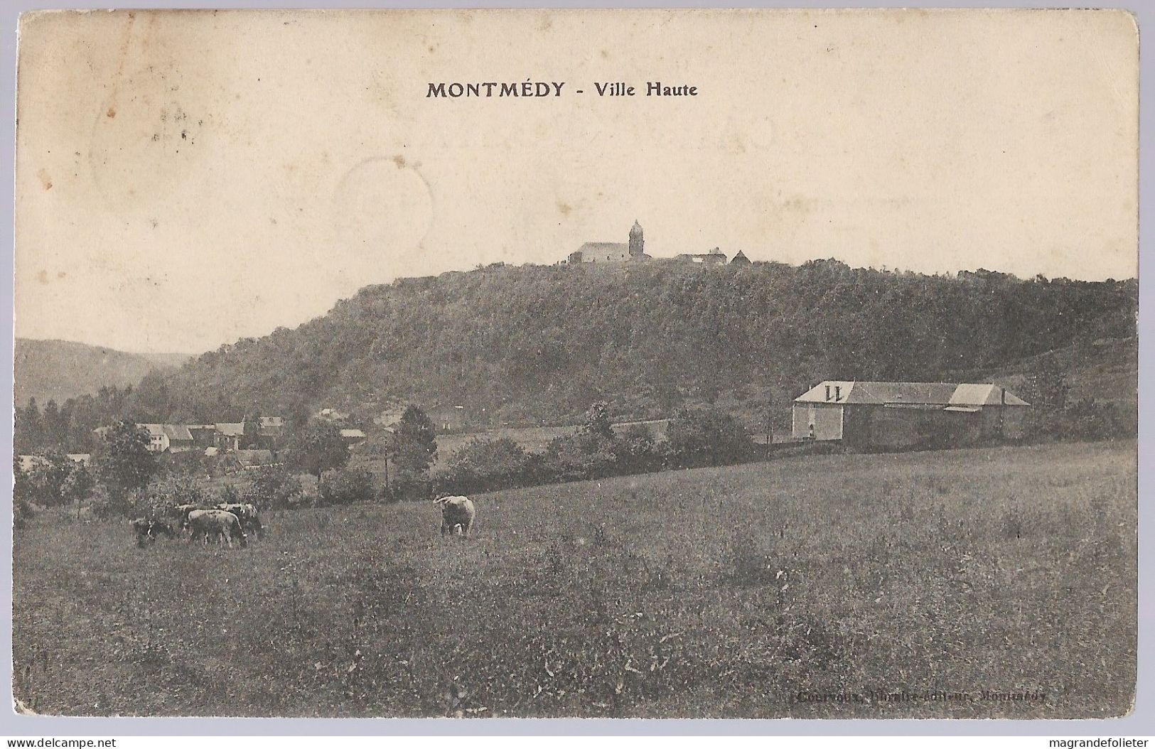 CPA CARTE POSTALE FRANCE 55 MONTMEDY VILLE HAUTE 1913 - Montmedy