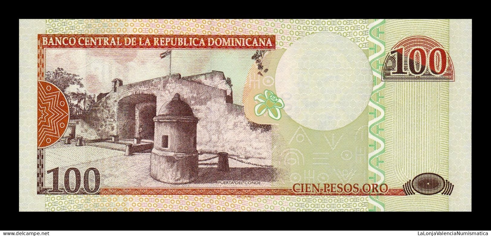 República Dominicana 100 Pesos Oro 2006 Pick 177a Sc Unc - República Dominicana