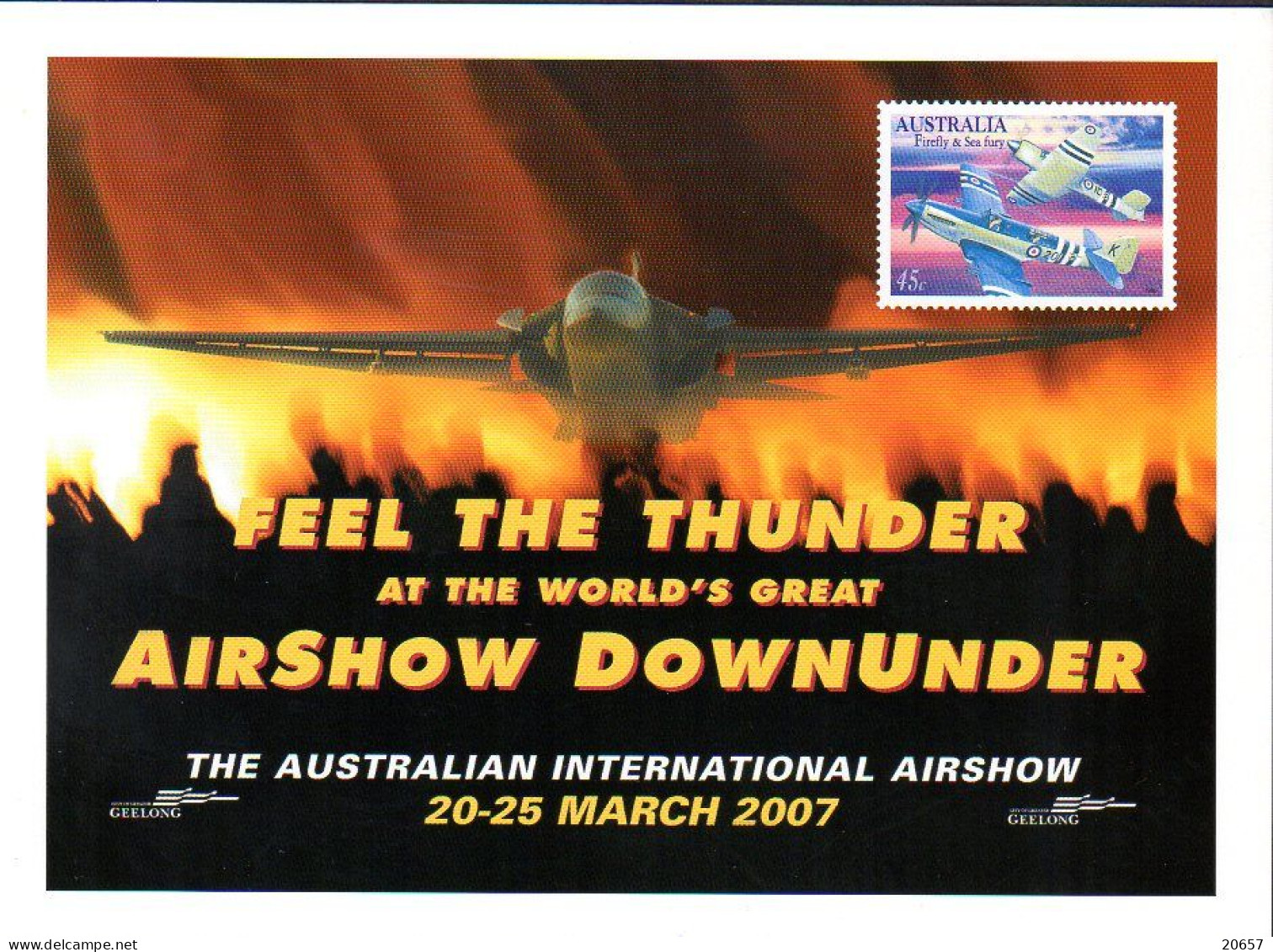 Australie Australia Prepaid Aviation, Avions, F111 - Flugzeuge