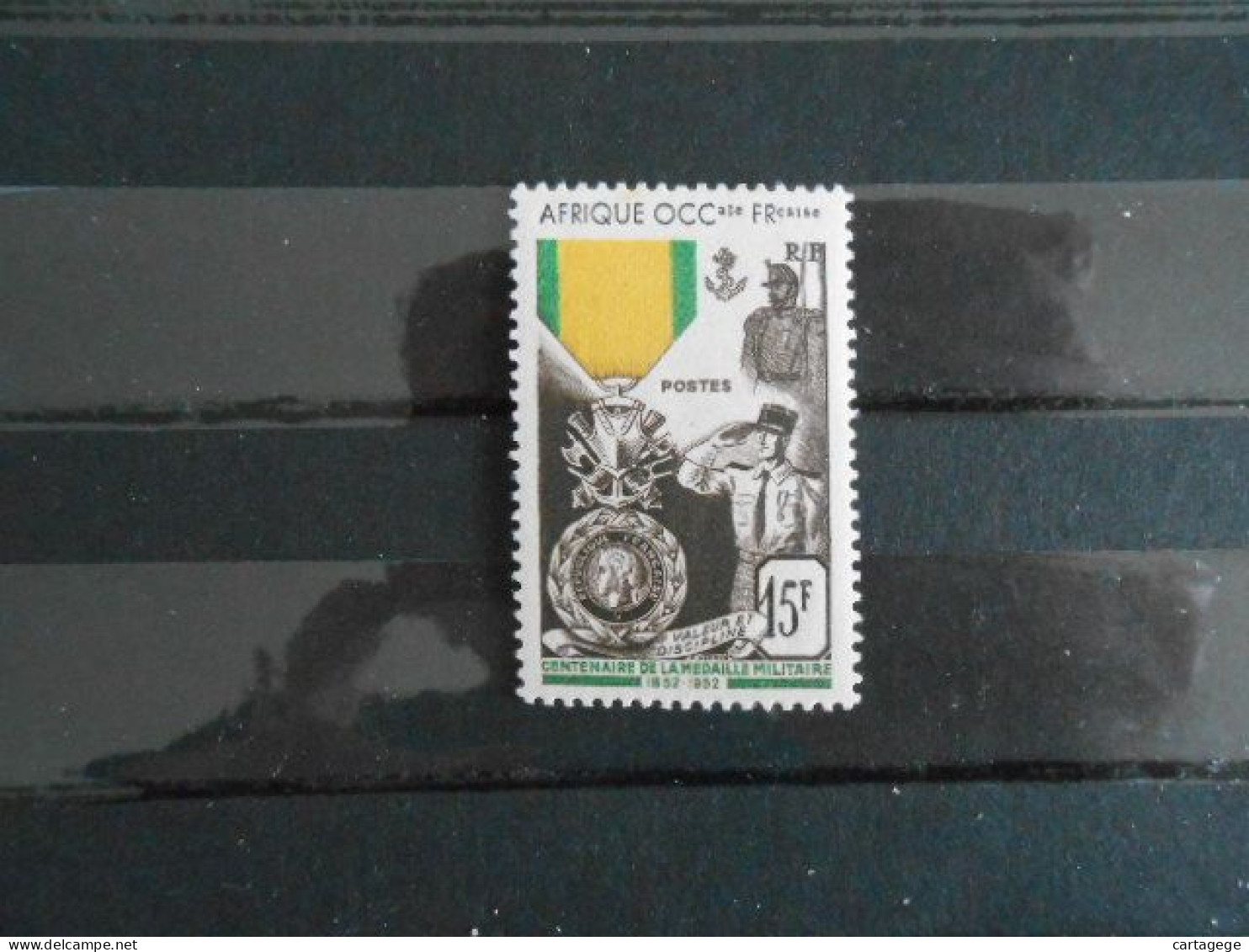 A.O.F. YT 46 CENTENAIRE DE LA MEDAILLE MILITAIRE* - Unused Stamps