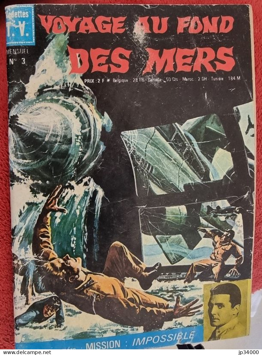 Voyage Au Fond Des Mers N°3 ( Mai 1970) Mission Impossible (Bandes Dessinées) - Autres & Non Classés