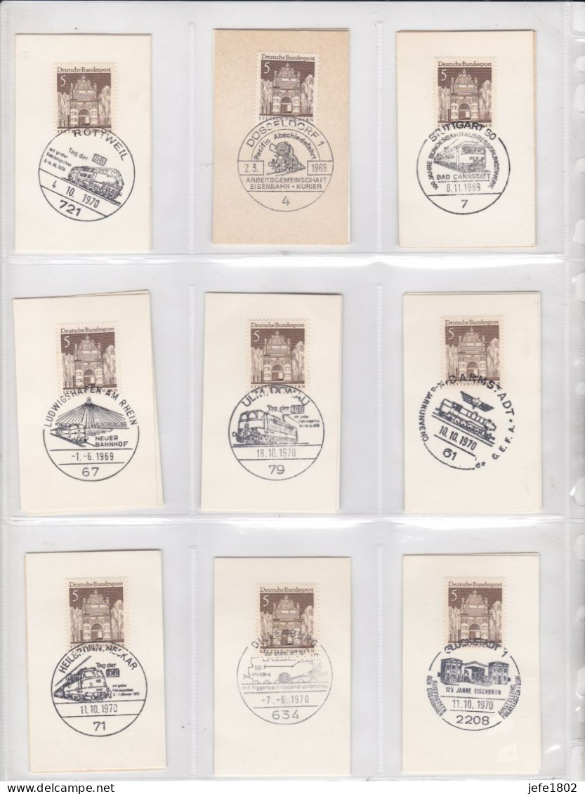 540 Thematic Cancellations - Oblitérations - Afstempelingen- Abstempelungen - Used Stamps