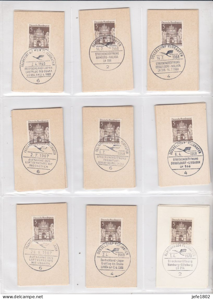 540 Thematic Cancellations - Oblitérations - Afstempelingen- Abstempelungen - Used Stamps