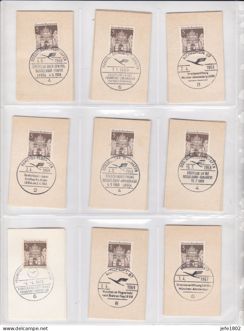 540 Thematic Cancellations - Oblitérations - Afstempelingen- Abstempelungen - Used Stamps