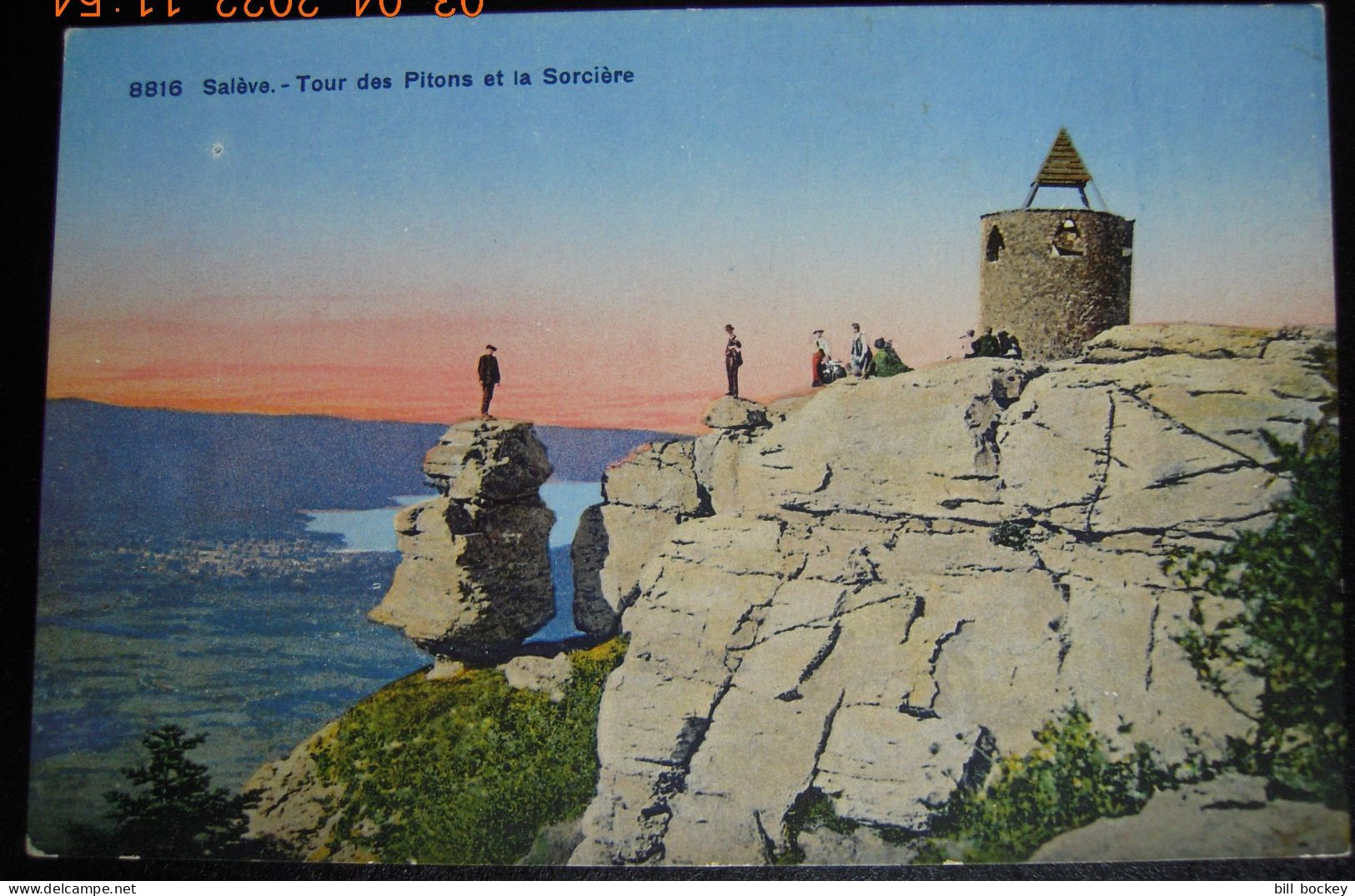 CPA Années 1930 SALÈVE  Tour Des Pitons Et La Sorcière - Beaumont, Genève ,  BEL ÉTAT, COMME NEUVE - Sonstige & Ohne Zuordnung