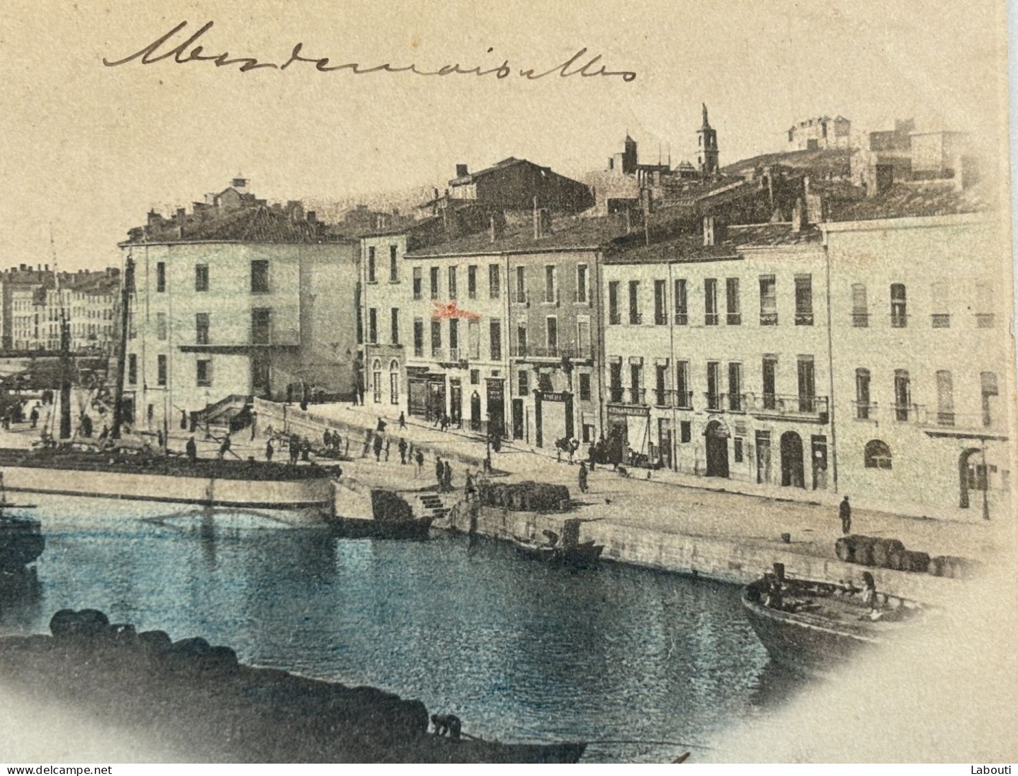 Phot, Ponet-Guchens, Cette Rampe De La Bourse Voyagé 1902 - Sete (Cette)