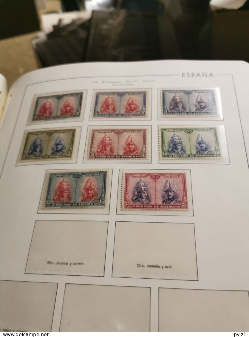 Spain 1951-1998 MNH Postfris ** In 4 Albums** - Collections (with Albums)