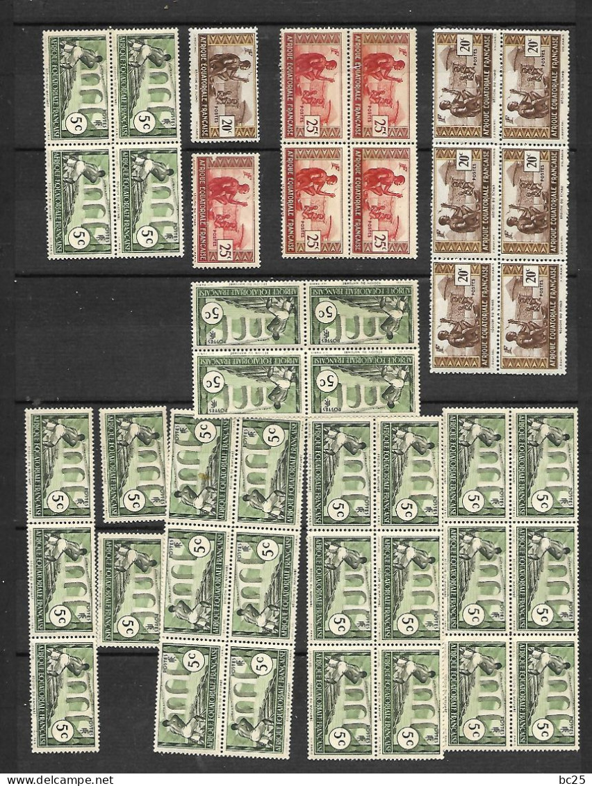 A.E.F.-43 TRES BEAUX TIMBRES  NEUFS  * * - DE 1937-42 - Unused Stamps