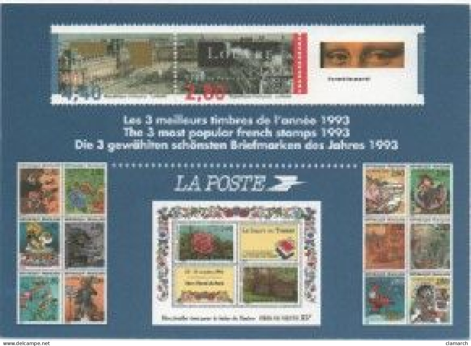 FRANCE-17 cartes Souvenirs philatéliques-frais d'envoi pour la F 4.30