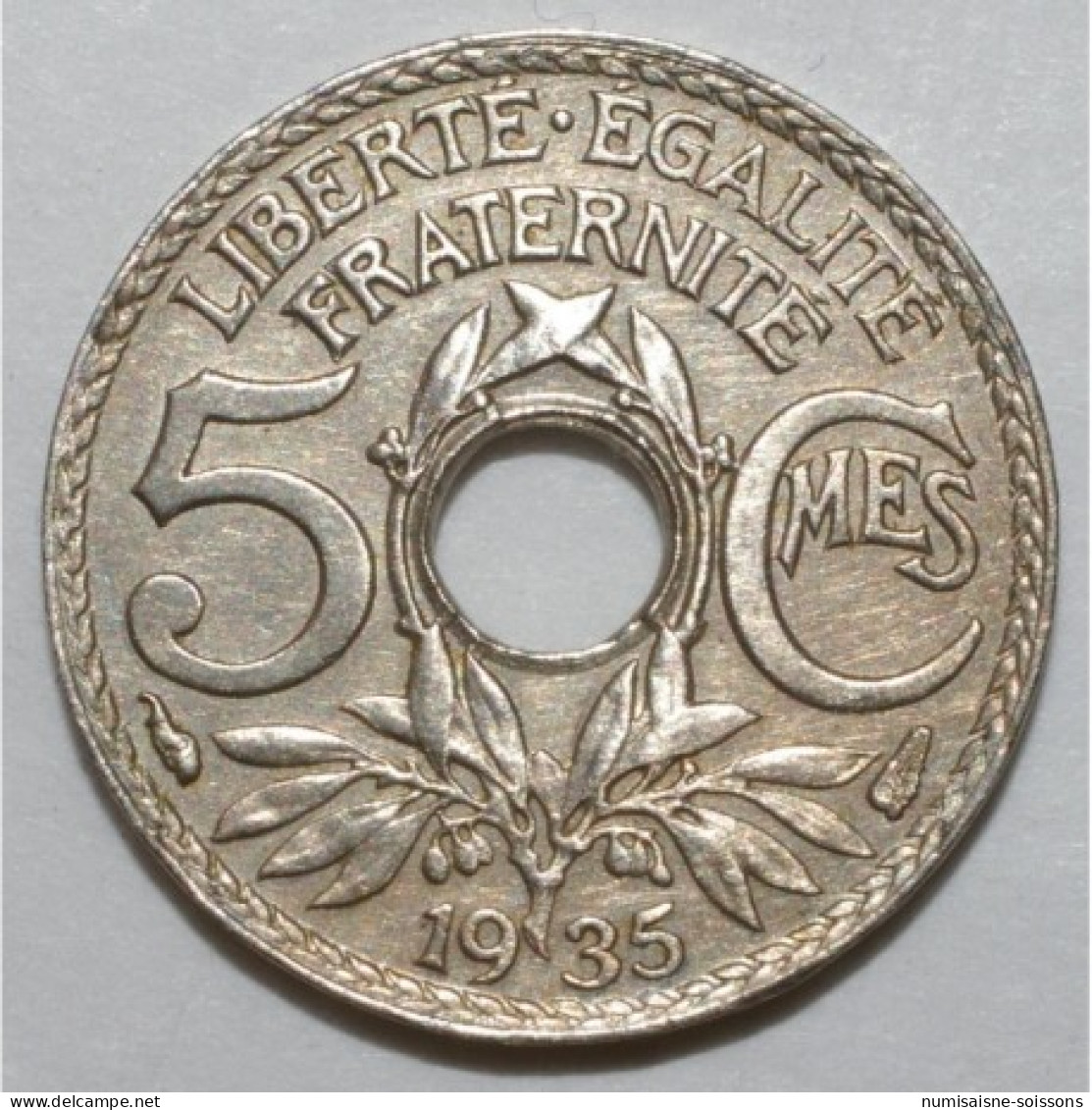 GADOURY 170 - 5 CENTIMES 1935 TYPE LINDAUER P.M. - SUP - KM 875 - 5 Centimes