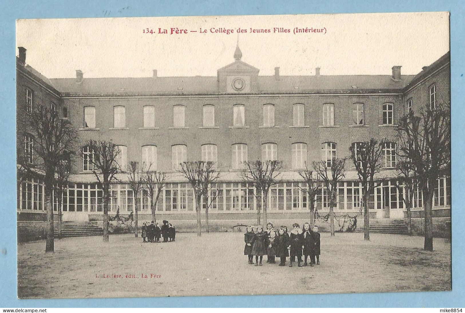 BA0006  CPA   LA FERE  (Aisne)  Le  Collège Des Jeunes Filles  (Intérieur)   ++++ - Fere En Tardenois