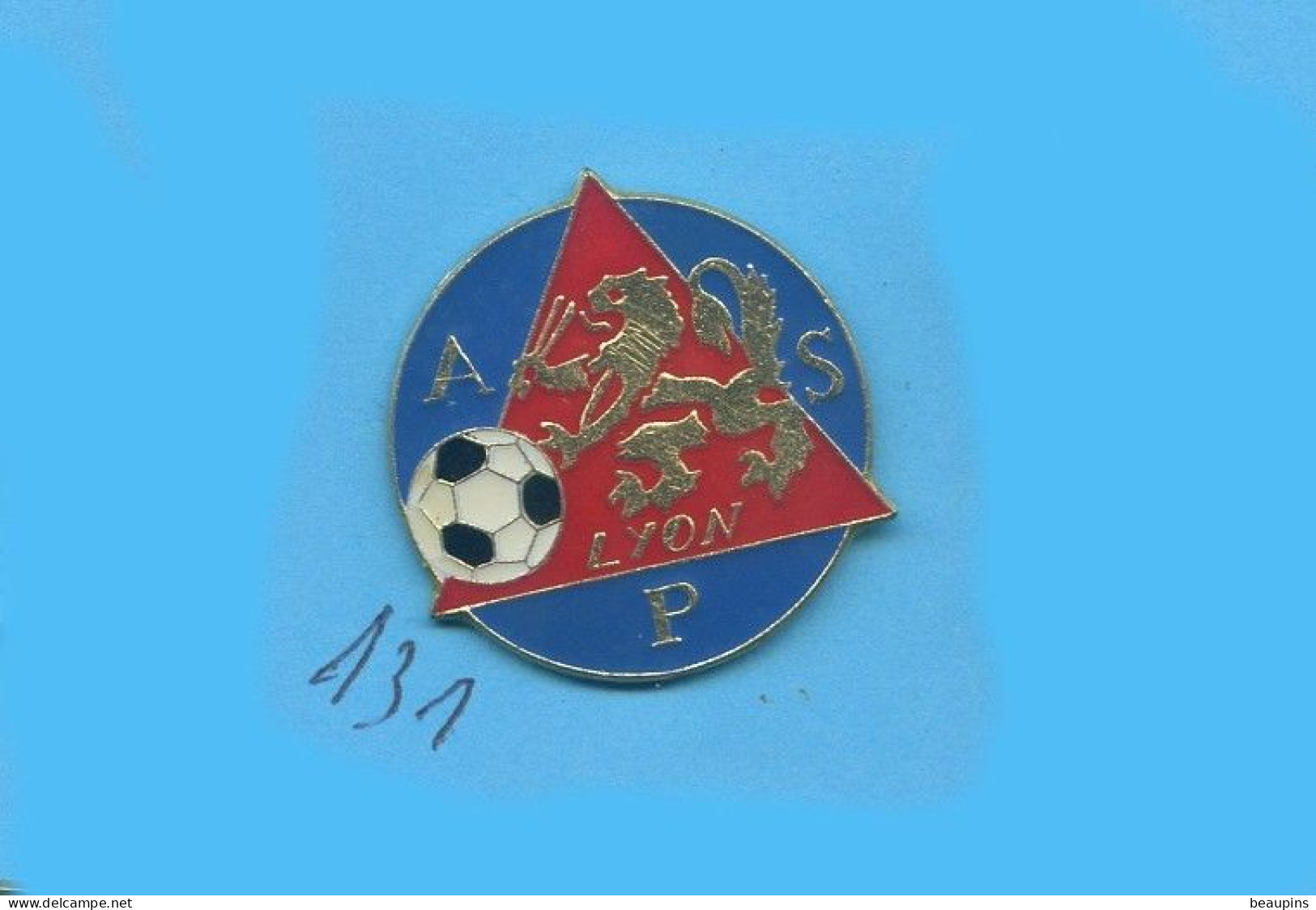 Rare Pins Football Lyon Fr131 - Voetbal
