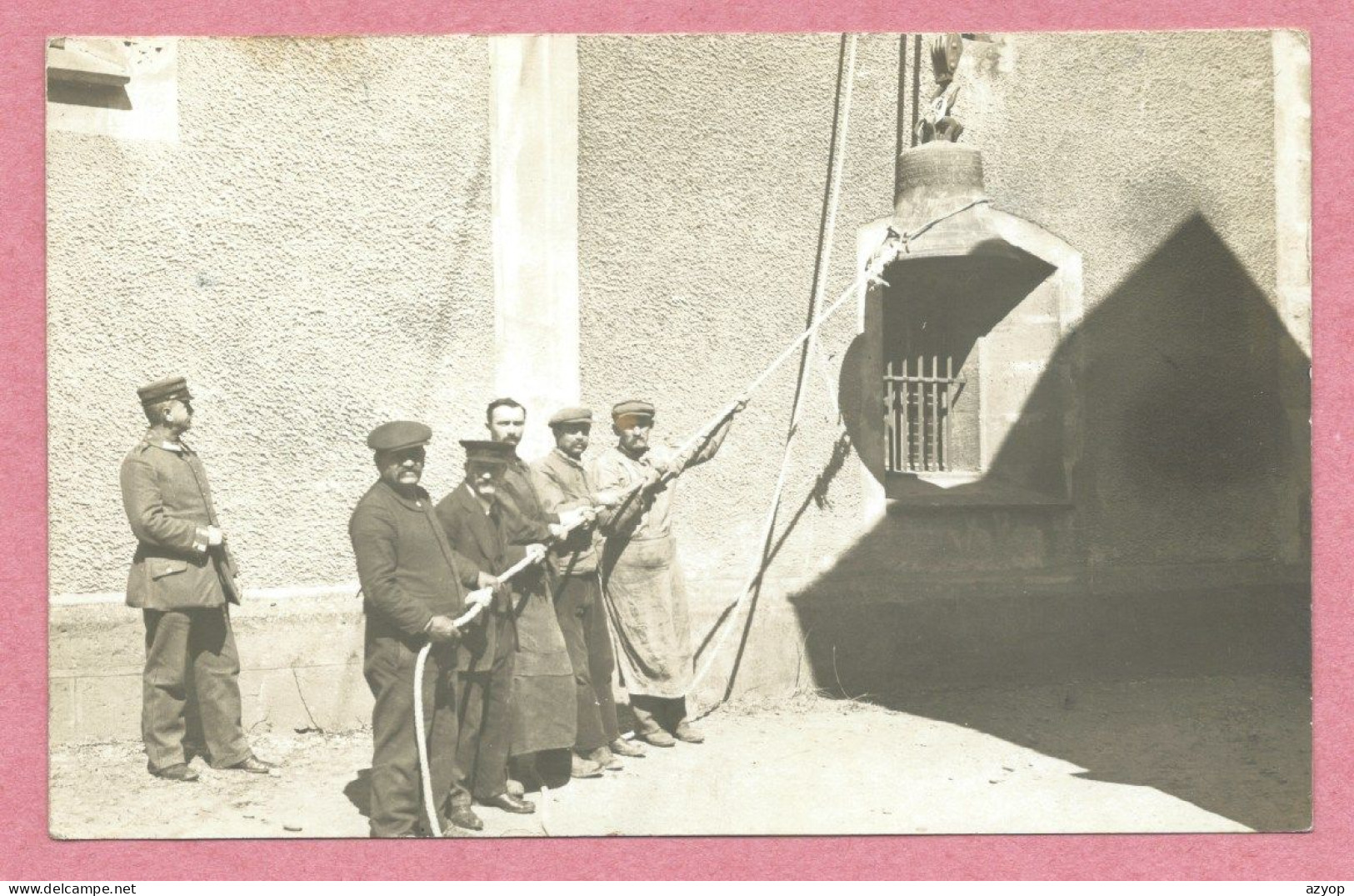 68 - MÜLHAUSEN - MULHOUSE - Carte Photo - Eglise Ste Etienne - Descente Ou Montée De La Cloche - Mulhouse