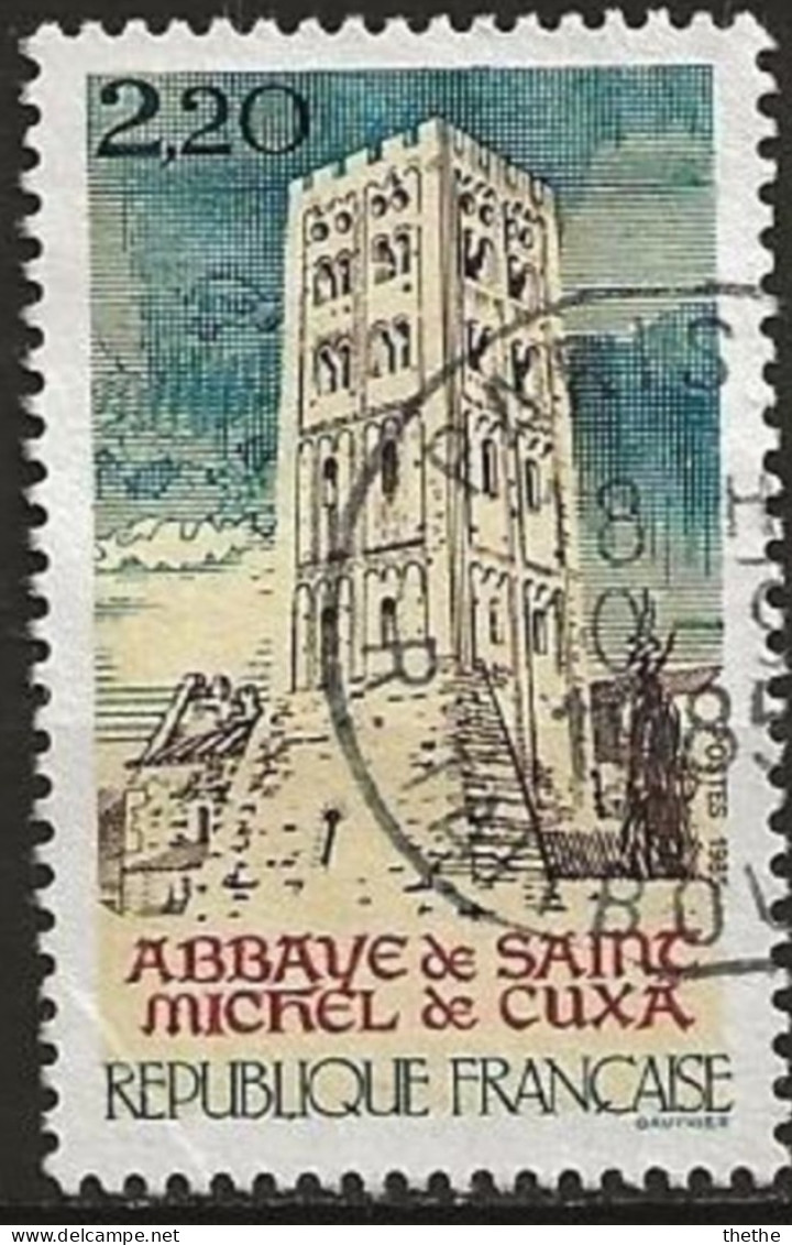 FRANCE - Abbaye Saint-Michel-de-Cuxa - Used Stamps