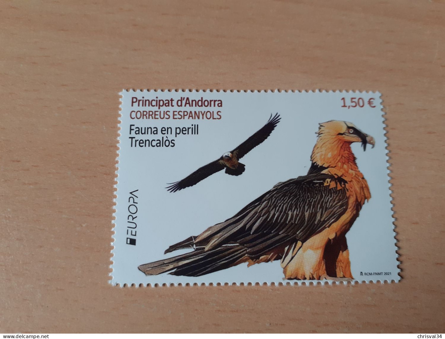 TIMBRE     ANNEE   2021   ANDORRE  ESPAGNOL    N  500       NEUF  LUXE** - Unused Stamps