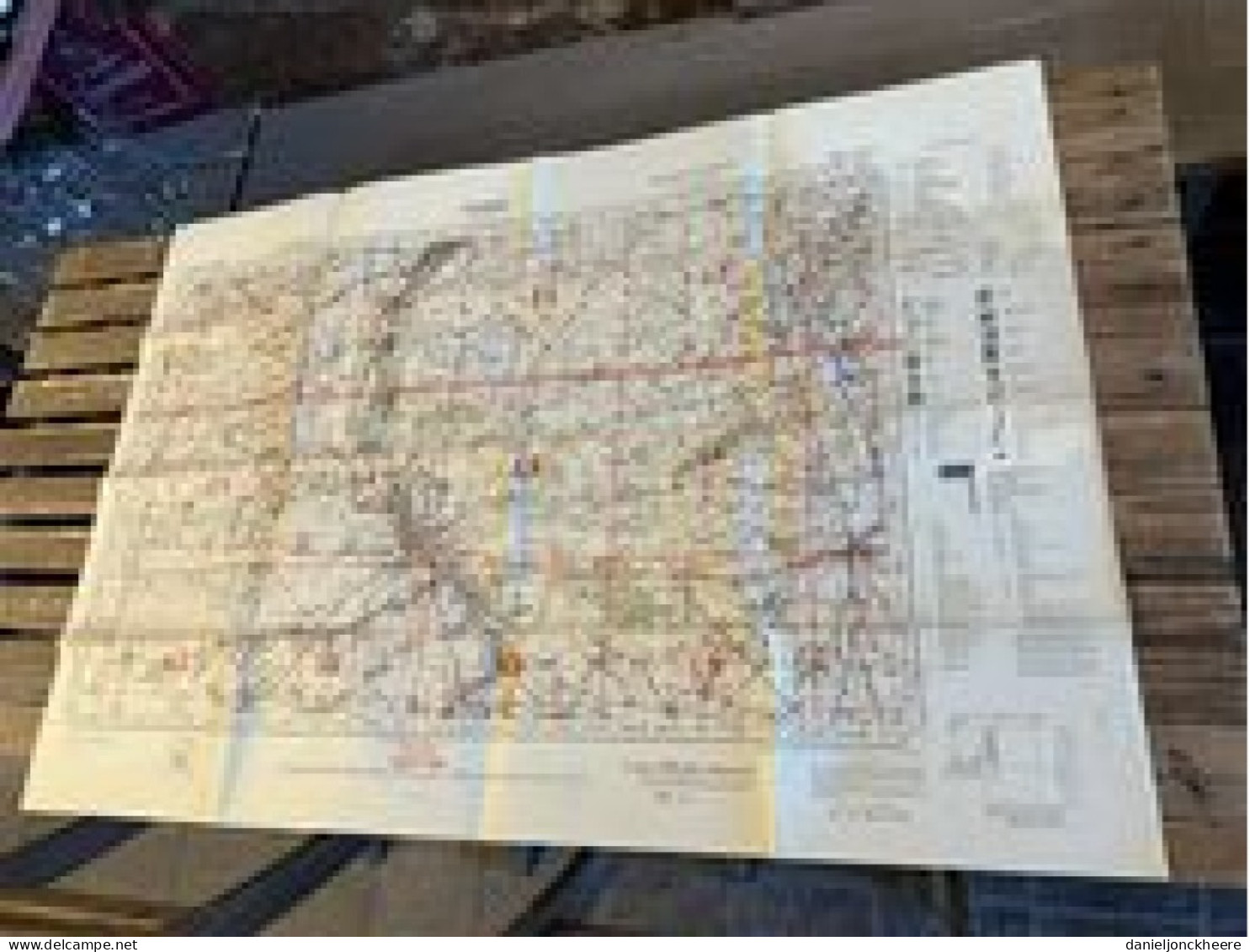 Map Tournai Belgien 1/40 000 Ansschluss Blatt Nr 44 Perluwelz Ausgaben Uber Das Grundkartenwerk Blatt Nr 37 1907 - Geographical Maps