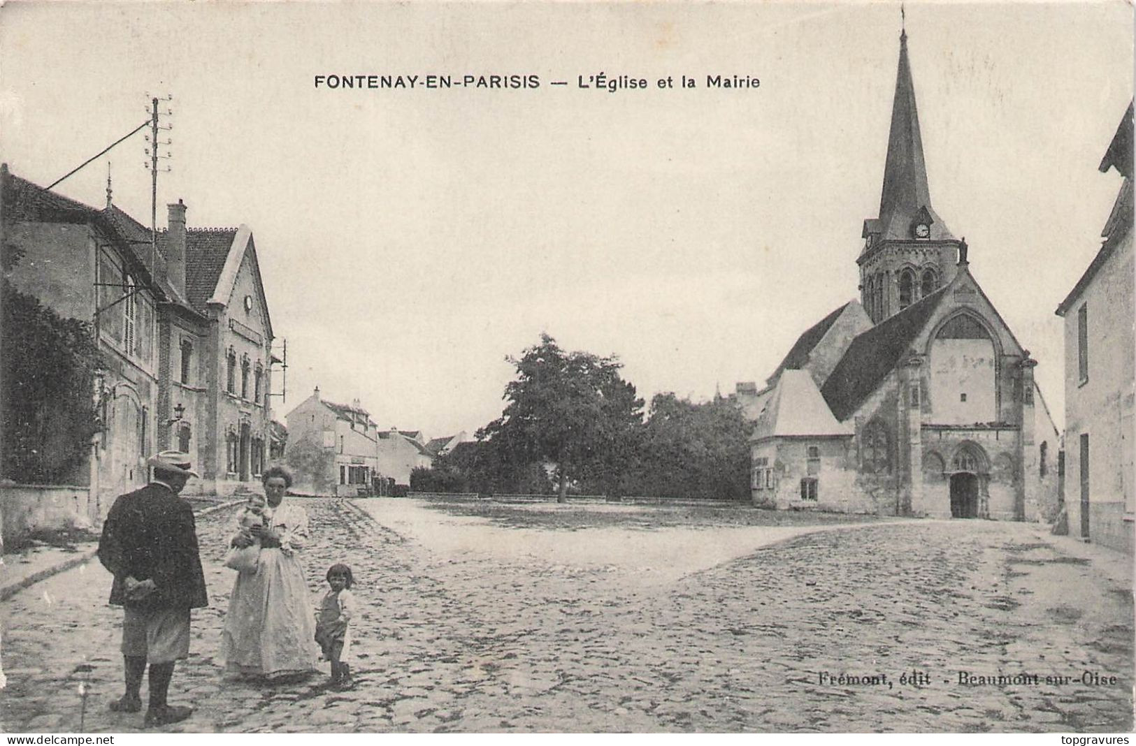 956 ¤¤ - FONTENAY-en-PARISIS - L'Eglise Et La Mairie - ¤¤ - Other & Unclassified