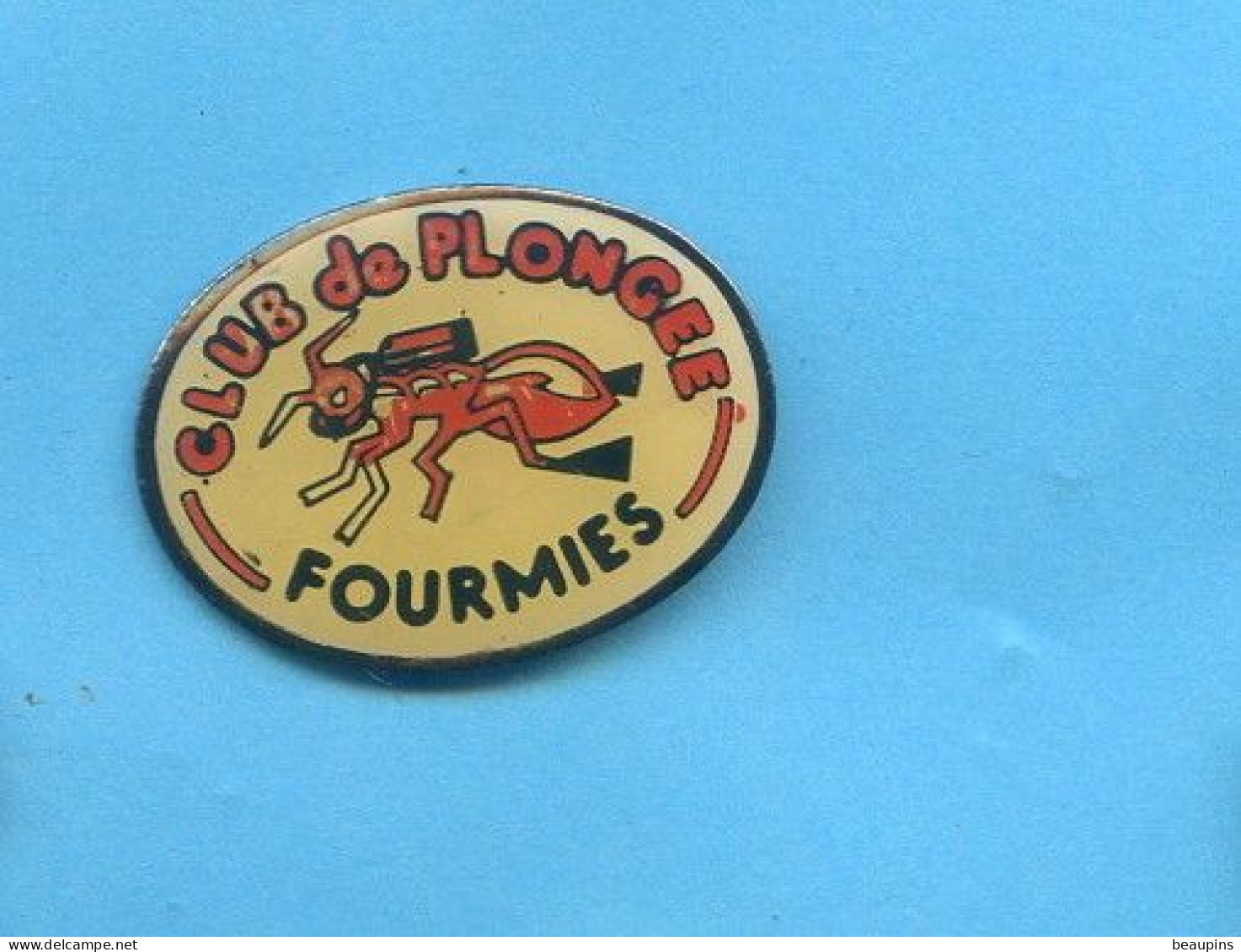 Rare Pins Plongee Club Fourmies Fr172 - Plongée