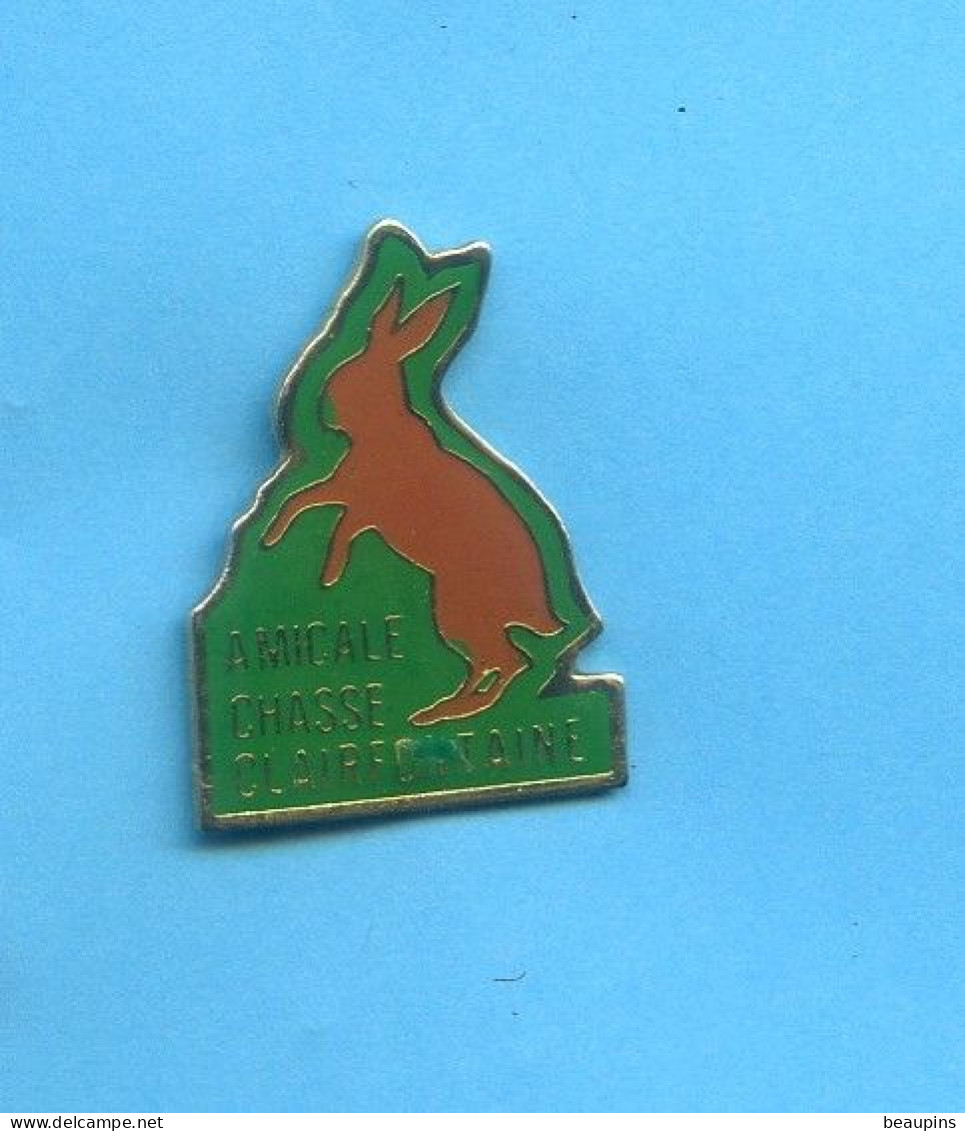 Rare Pins De Chasse Clairefontaine Lapin Fr174 - Other & Unclassified