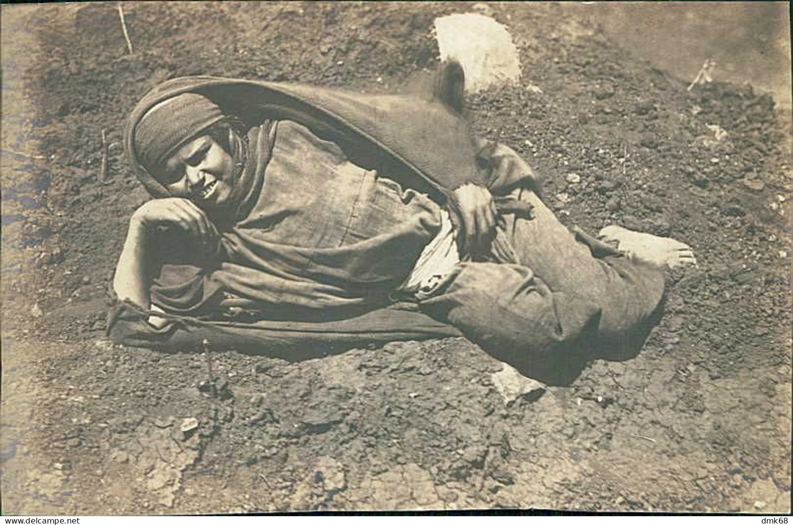 AFRICA - LIBYA / LIBIA - GIOVANE RAGAZZA / YOUNG GIRL  - PHOTO ( ( CM13,7 / 8,5 ) - 1910s (12590) - Libia