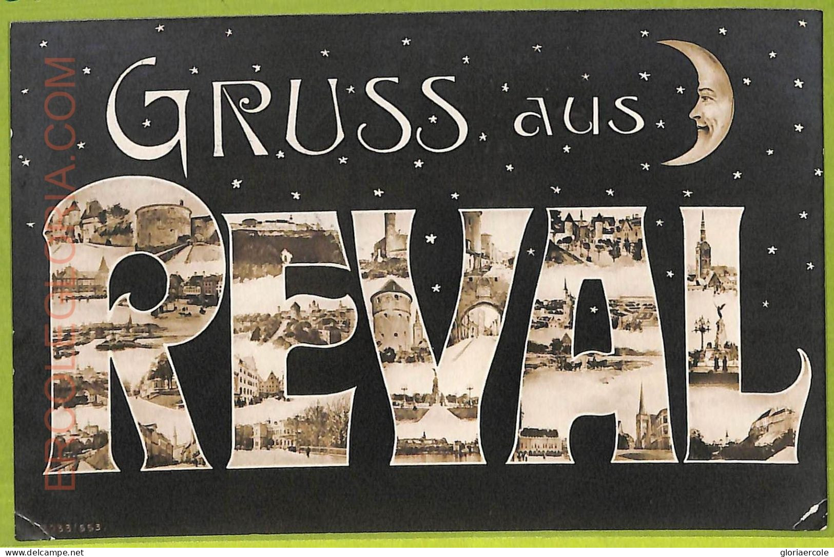 Ae9574 - ESTONIA - Ansichtskarten VINTAGE POSTCARD - Gruss Aus Reval - 1911 - Estonia