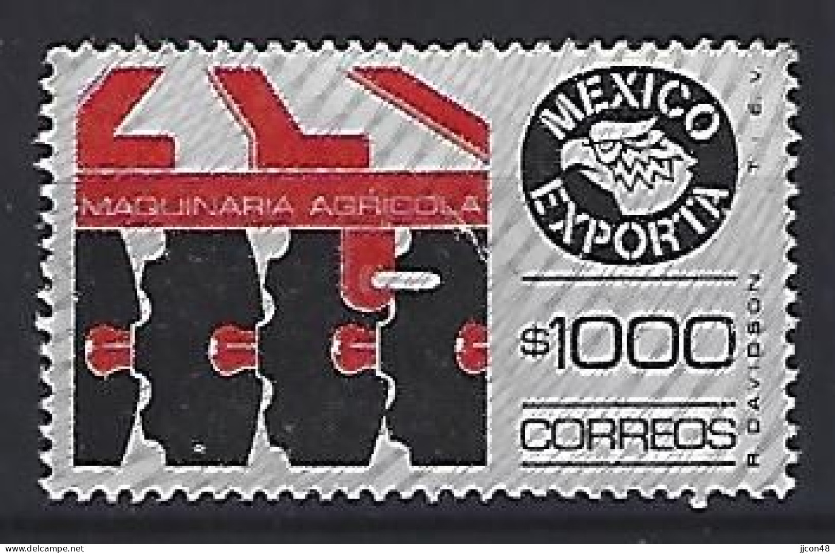 Mexico 1988-92  Exports (o) Mi.2077 X   (issued 1989) - Mexiko