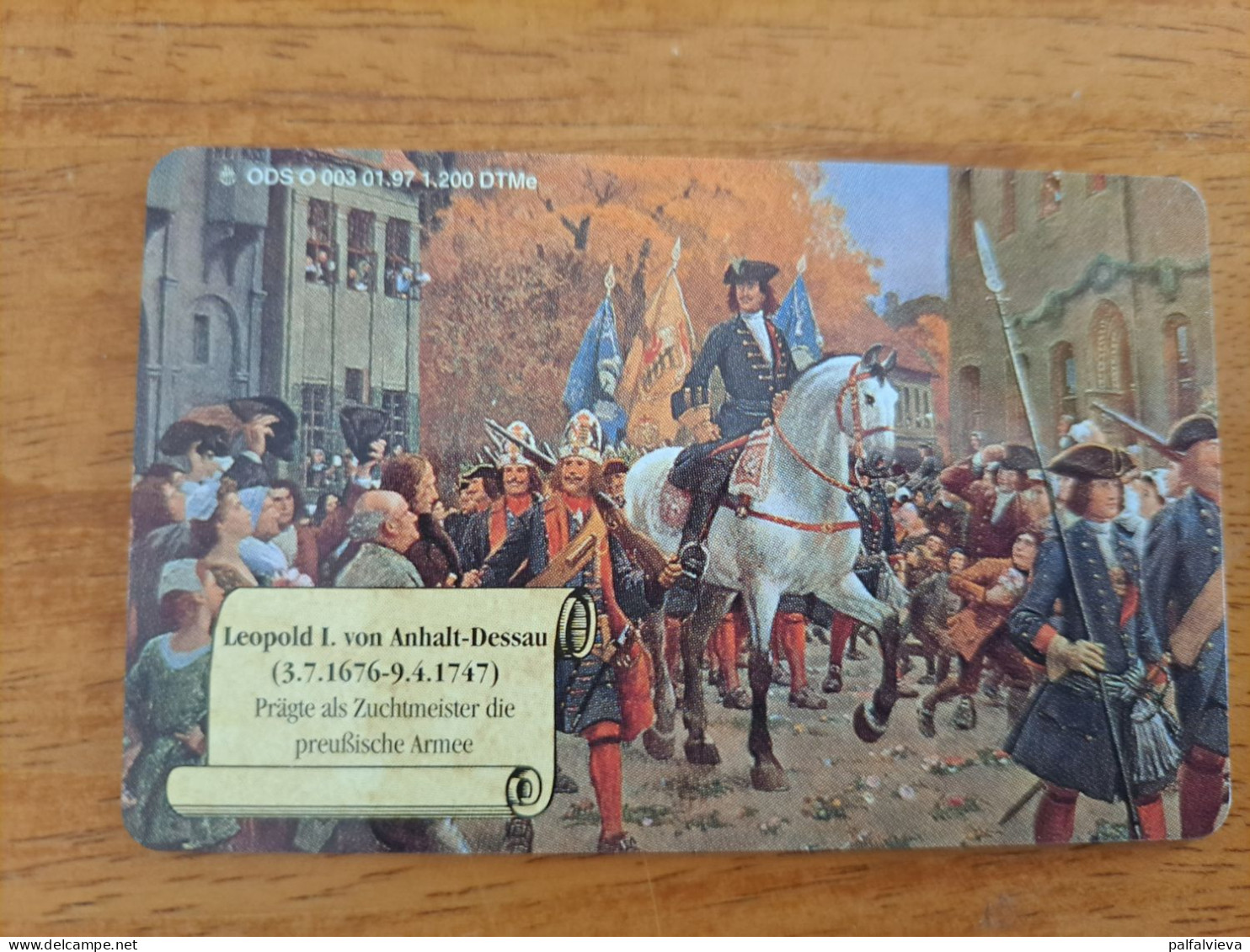 Phonecard Germany O 003 01.97. Deutschen Kaiser & Könige 1.200 Ex. MINT IN FOLDER! - O-Serie : Serie Clienti Esclusi Dal Servizio Delle Collezioni