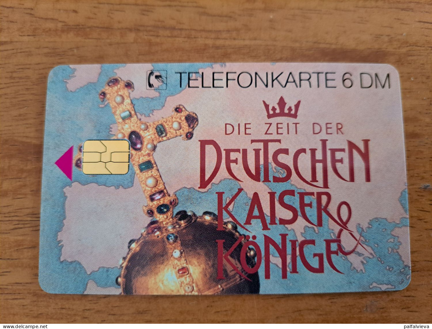 Phonecard Germany O 002 01.97. Deutschen Kaiser & Könige 1.200 Ex. MINT IN FOLDER! - O-Serie : Serie Clienti Esclusi Dal Servizio Delle Collezioni