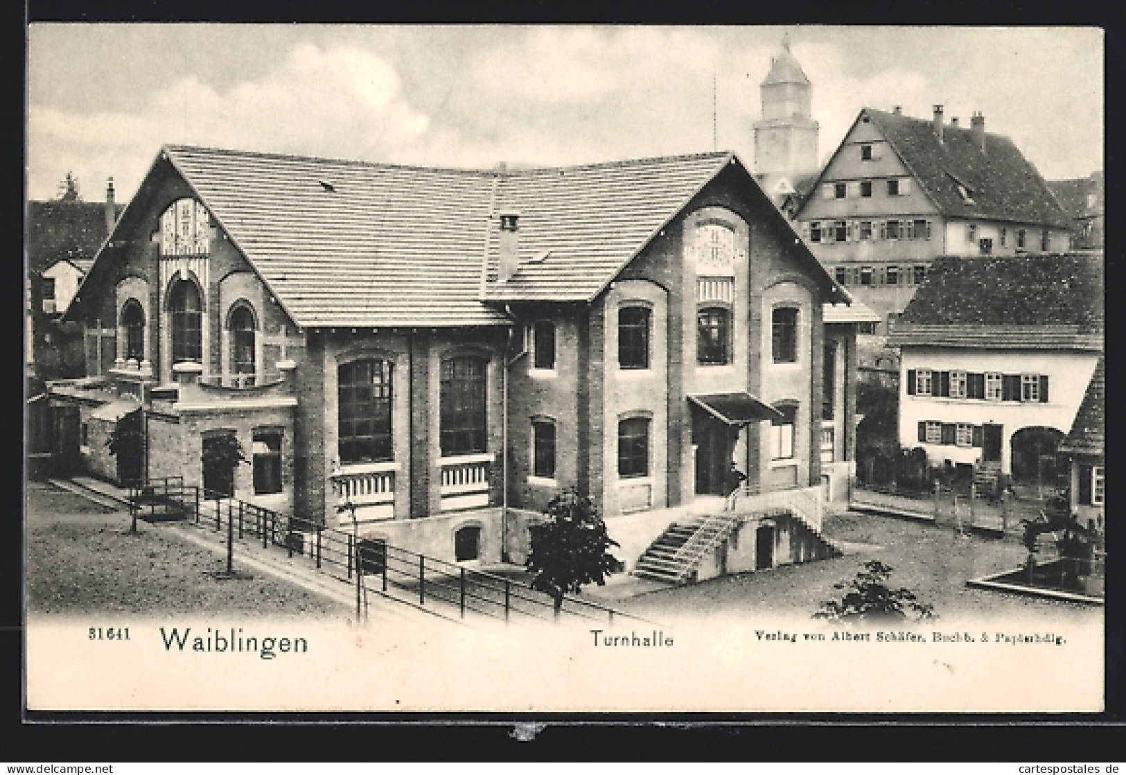 AK Waiblingen, Turnhalle Auf Der Höhe Kurze Strasse  - Waiblingen