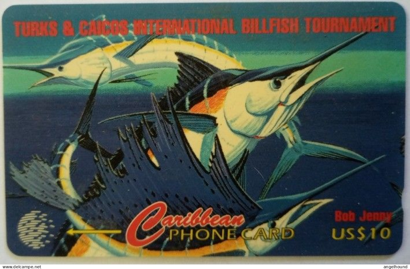Turks And Caicos US$10 , 8CTCB - Billfish - Tournament 2 - Turks- En Caicoseilanden