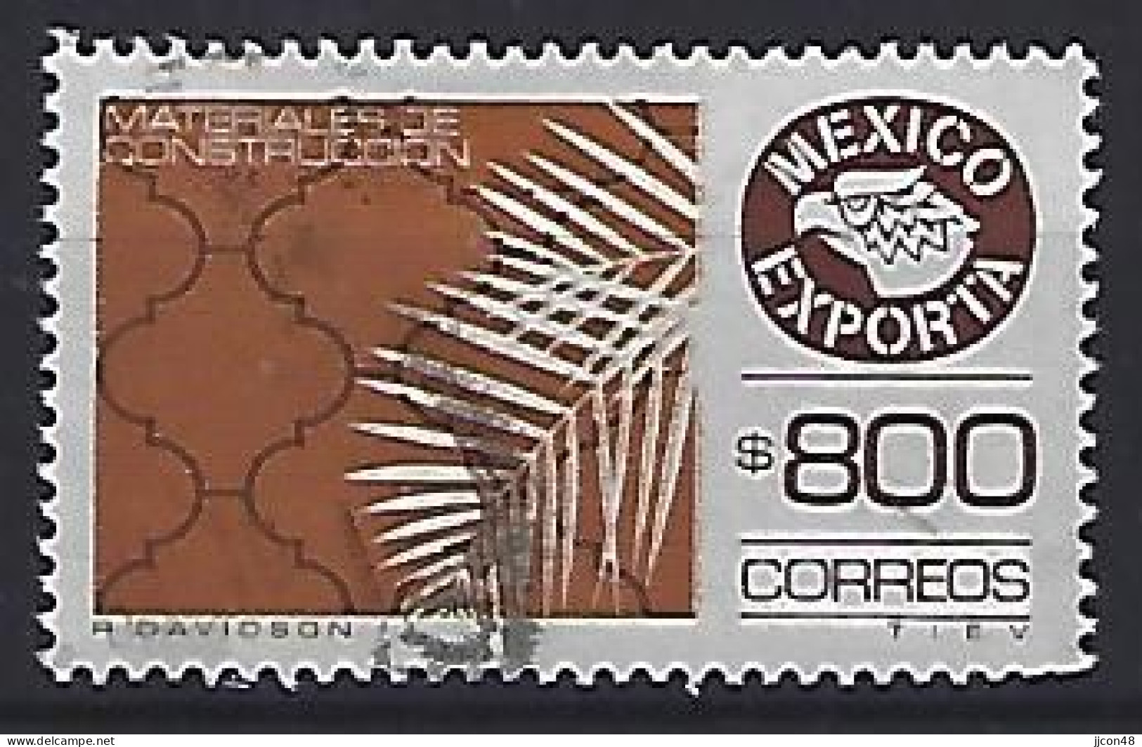 Mexico 1988-92  Exports (o) Mi.2075 X   (issued 1988) - Mexique