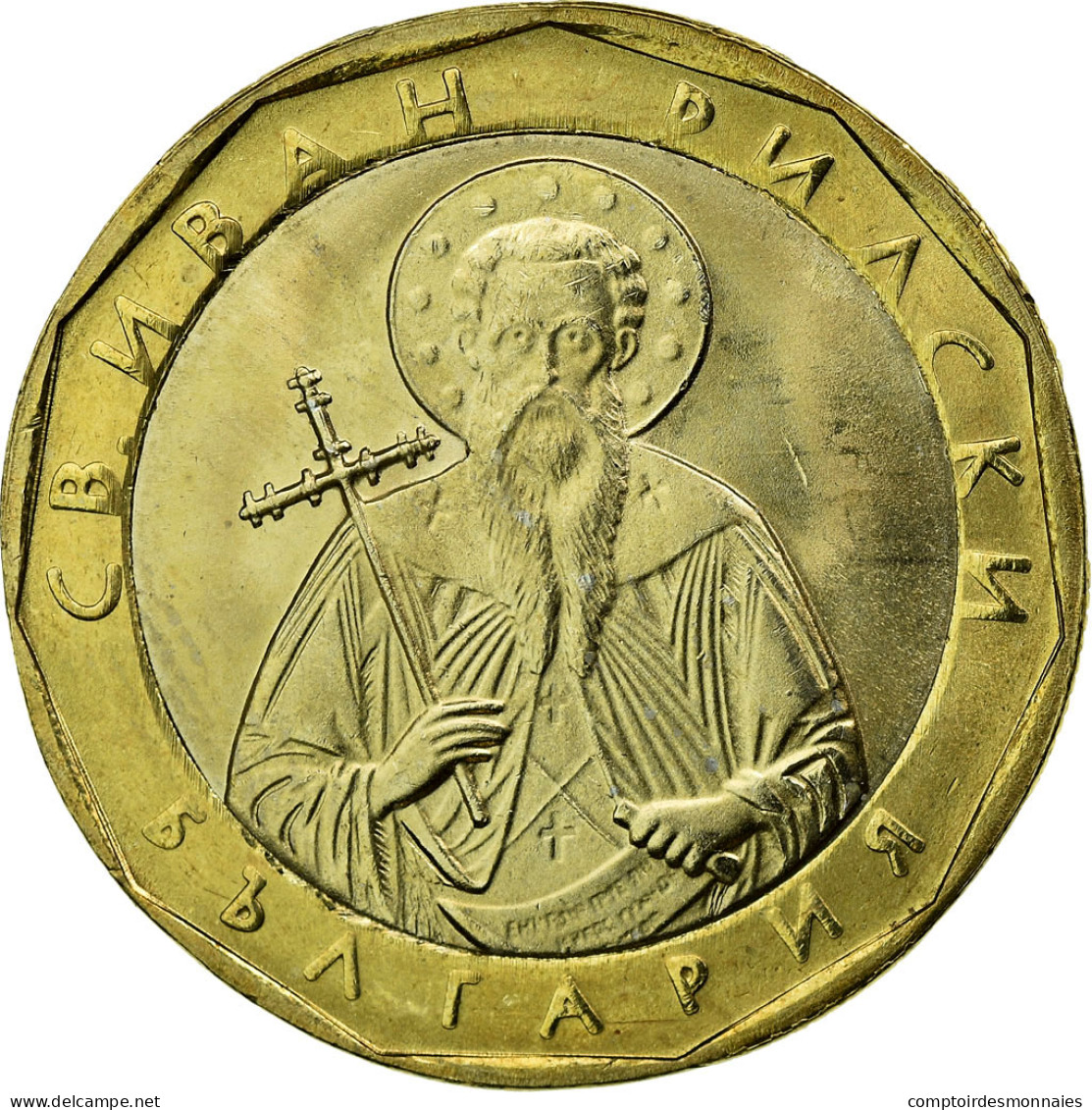 Monnaie, Bulgarie, Lev, 2002, Sofia, SPL, Bi-Metallic, KM:254 - Bulgarije