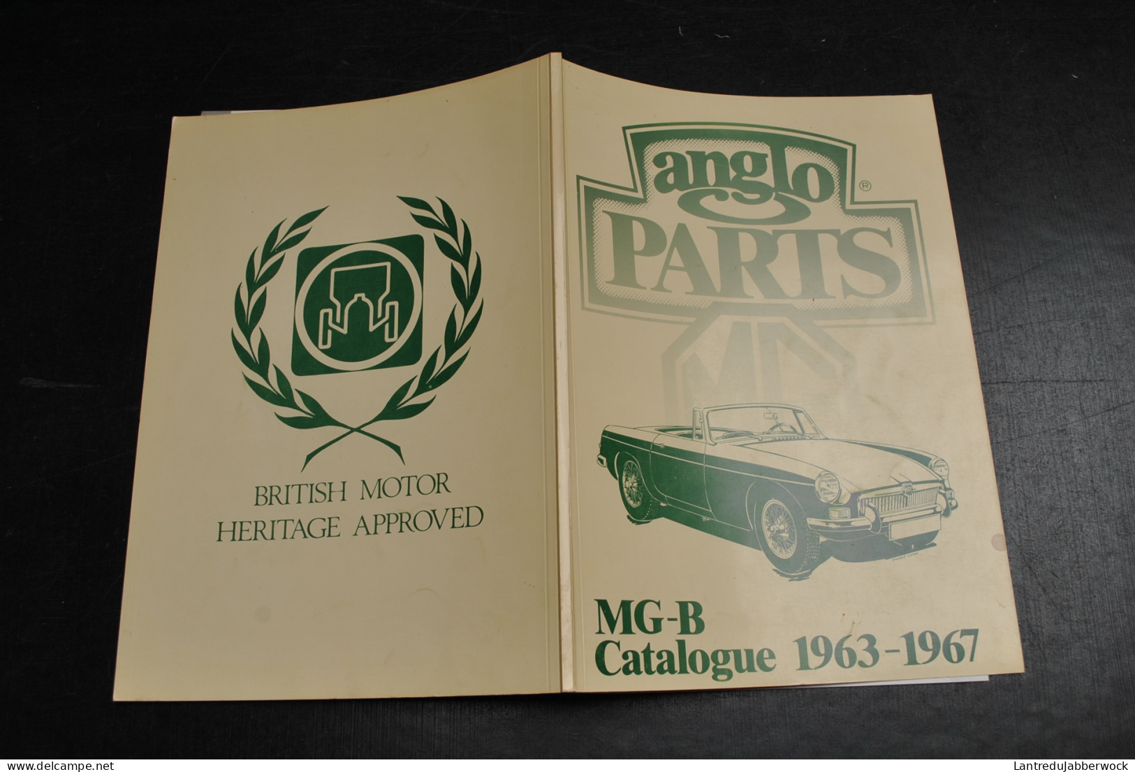 MG-B Catalogue 1963 1967 Anglo Parts 1986 Engine Filter Bumpers & Grill Jack & Wheels Special SCARCE Moteur Mécanique - Auto