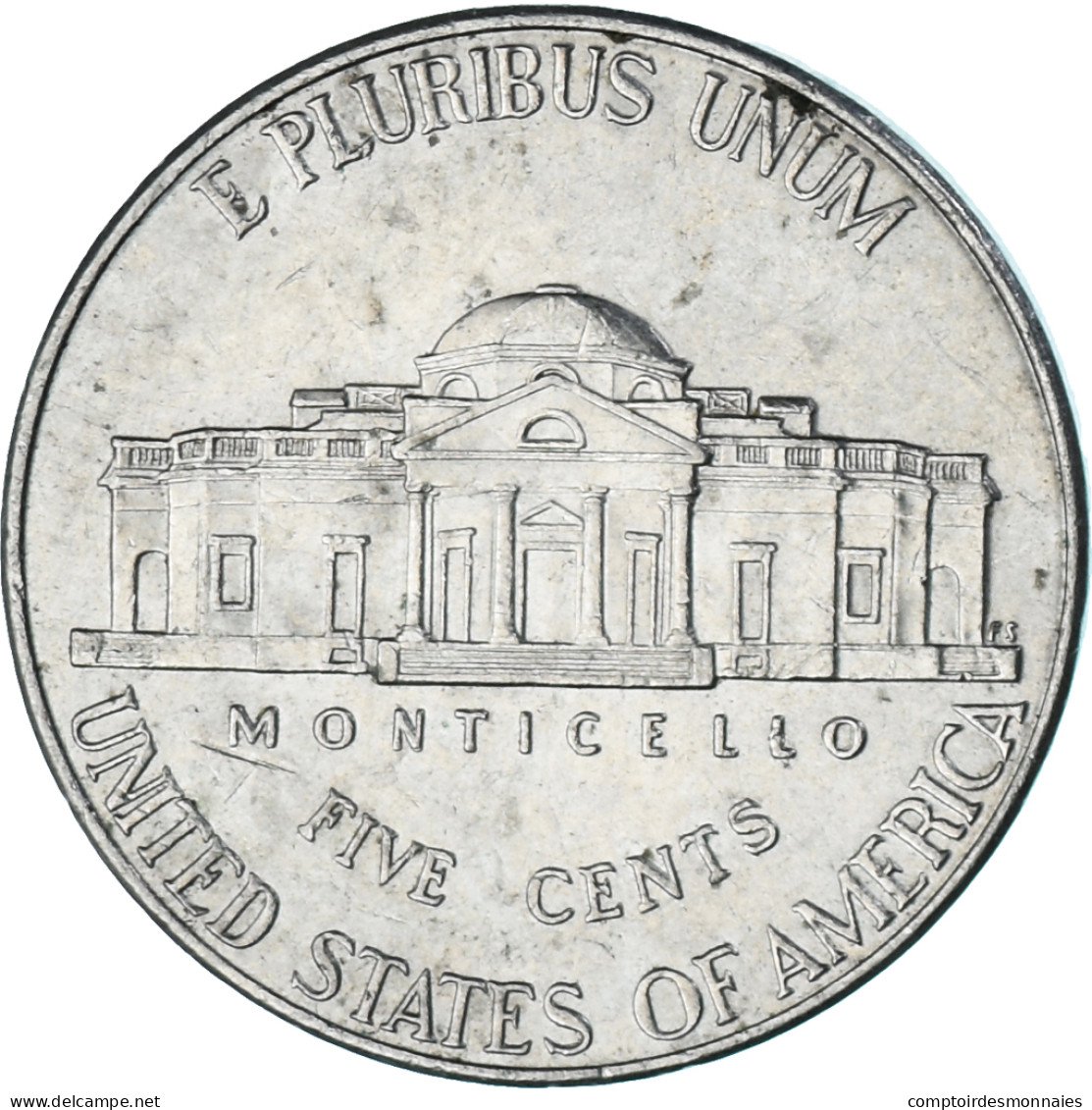 Monnaie, États-Unis, 5 Cents, 2012 - 1938-…: Jefferson