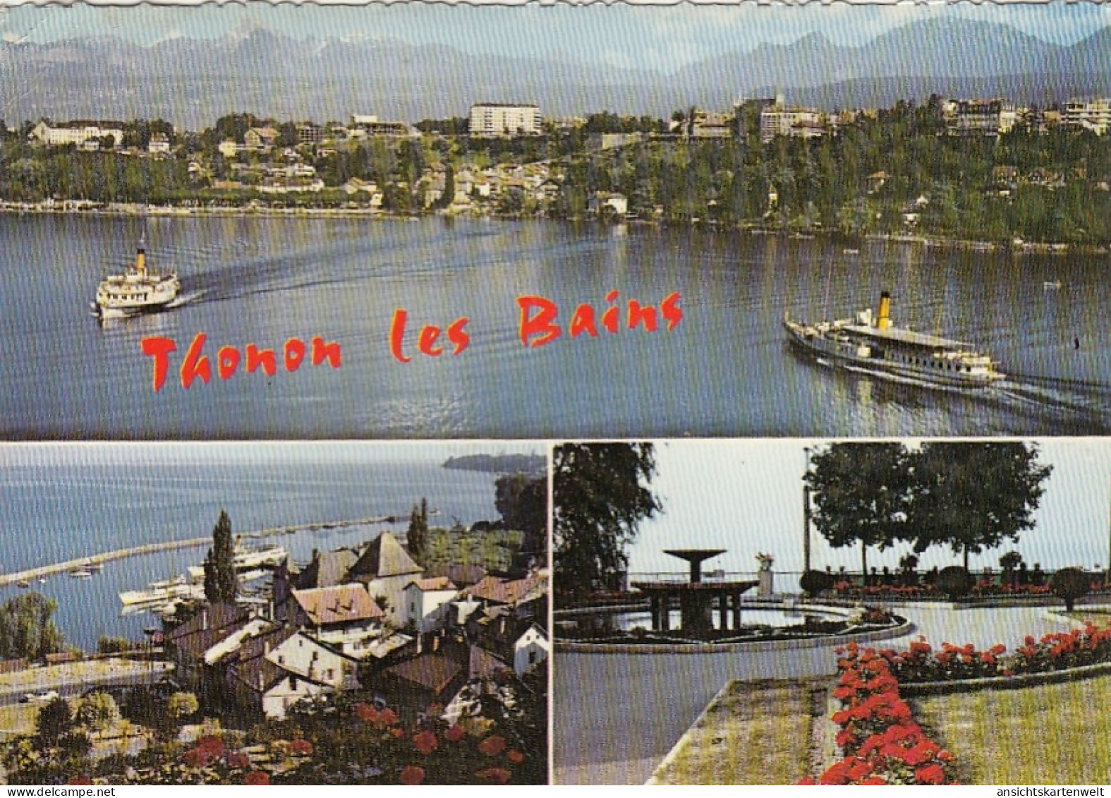 Thonon-es-Bains (Haute-Savoie) Et Le Lac Léman Gl1964 #G4865 - Sonstige & Ohne Zuordnung