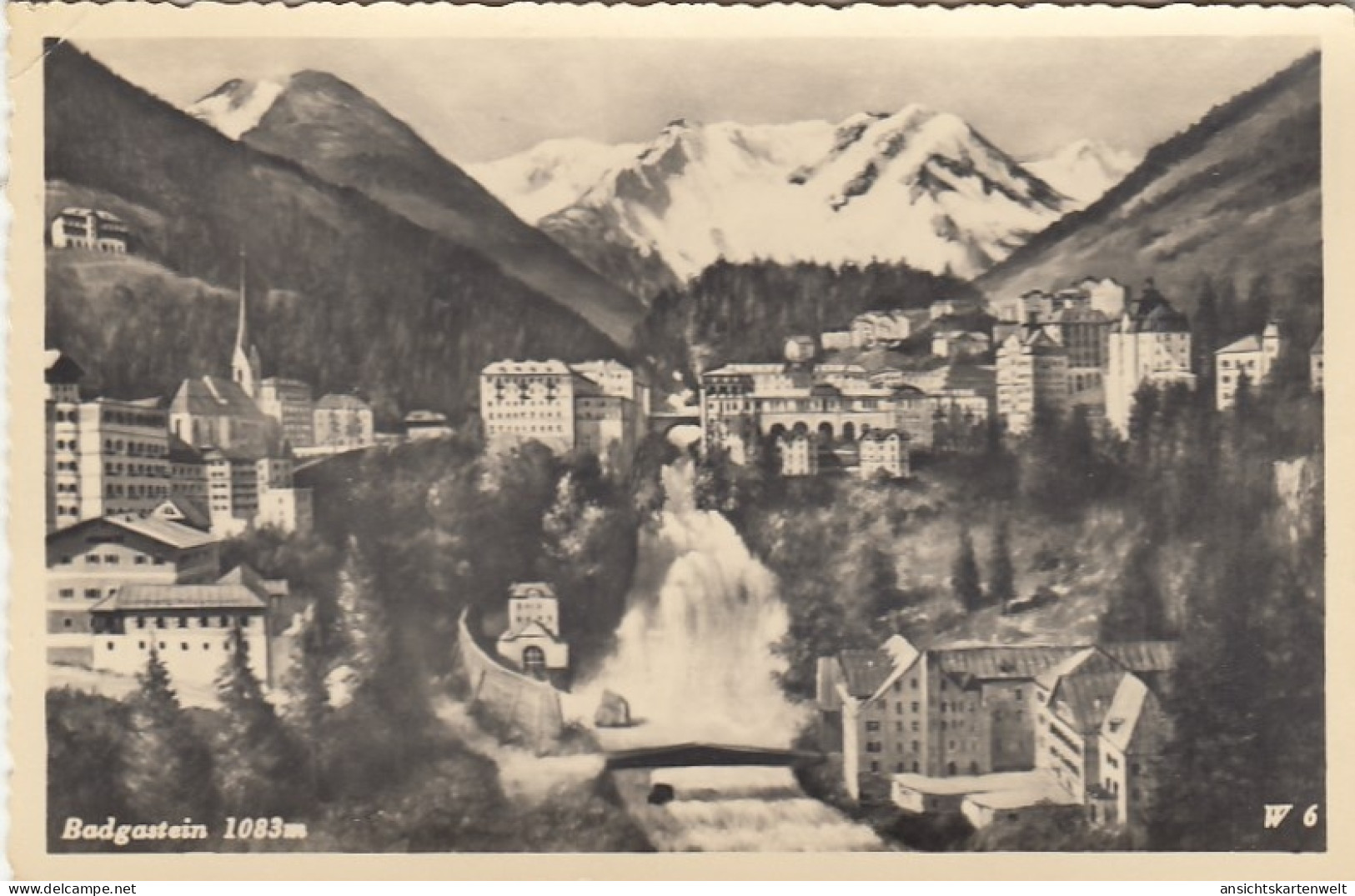 Badgastein, Panorama Gl1954 #G4877 - Sonstige & Ohne Zuordnung