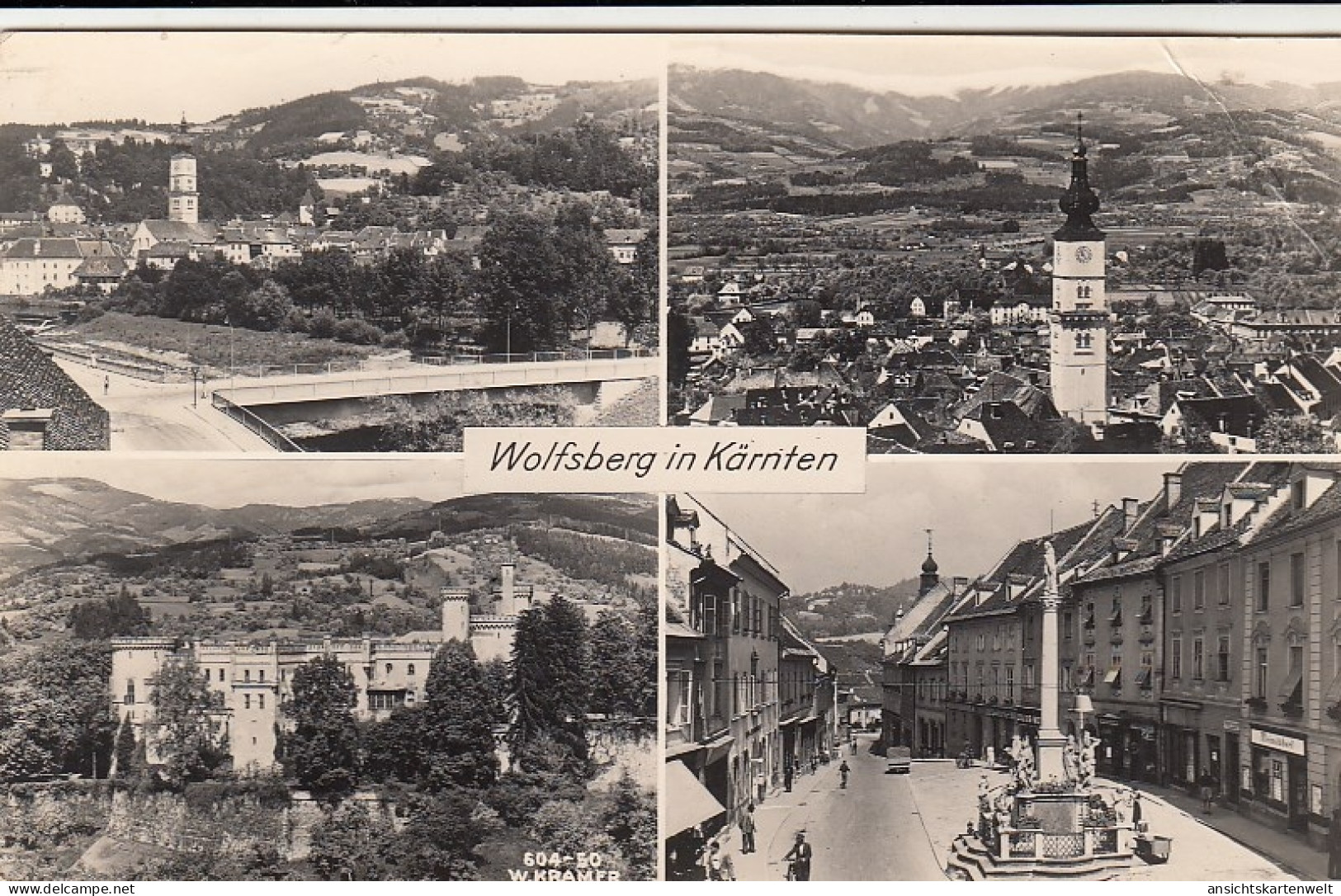 Wolfsberg, Kärnten, Mehrbildkarte Glum 1950? #G4870 - Autres & Non Classés