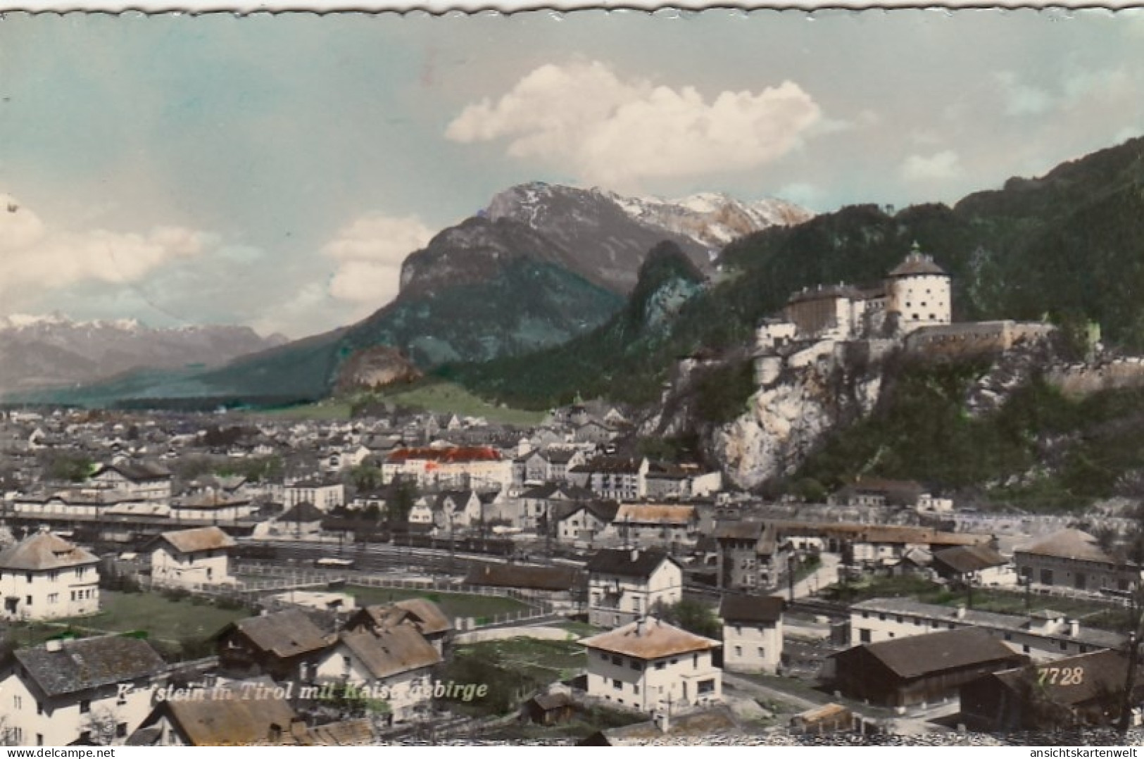 Kufstein Mit Kaisergebirge, Tirol Gl1954 #G4887 - Other & Unclassified