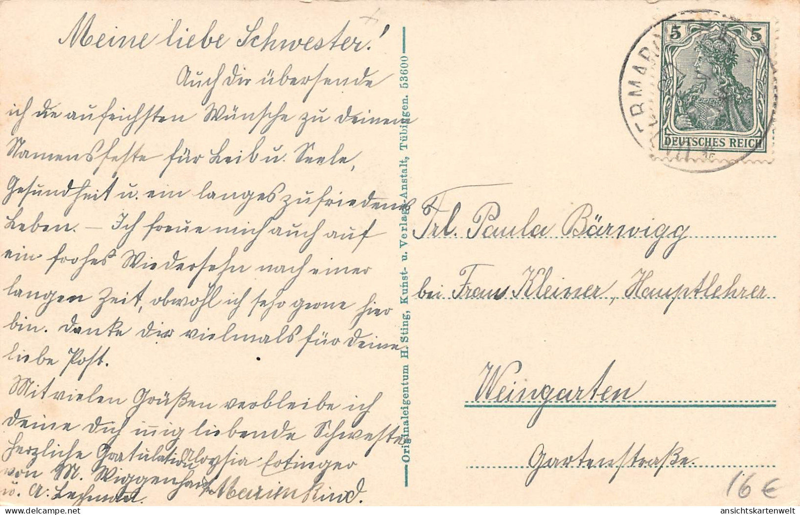 Kloster Untermarchtal Glca.1910 #170.622 - Sonstige & Ohne Zuordnung