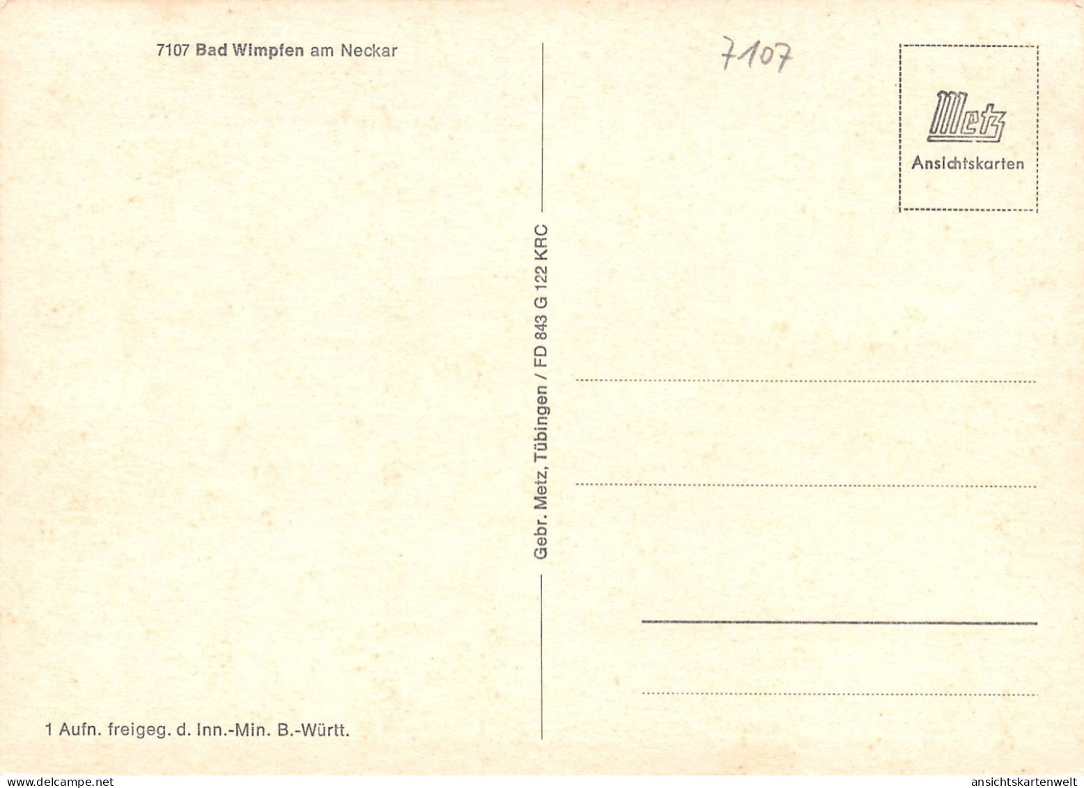 Bad Wimpfen Teilansichten Mehrbildkarte Ngl #170.609 - Sonstige & Ohne Zuordnung