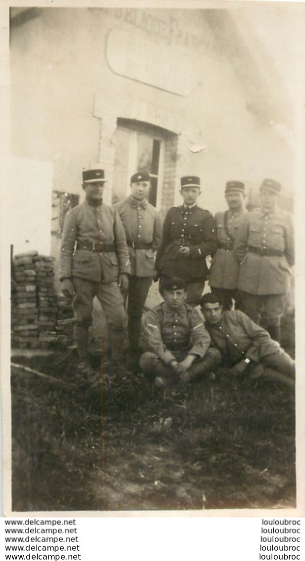 PHOTO ORIGINALE  POSTE FRONTIERE FRANCO ALLEMAND AU BOIS DE TILLOT MAISON DE LA DOUANE  11 X 6.50 CM  R1 - Guerre, Militaire