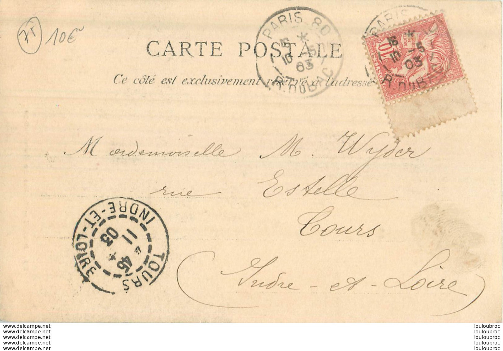 PARIS XIV EGLISE DE MONTROUGE 1903 - District 14