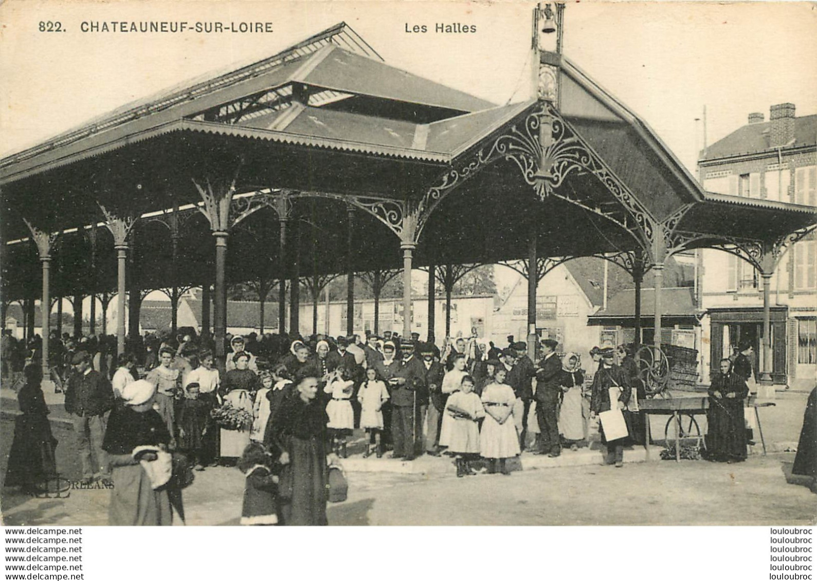 CHATEAUNEUF SUR LOIRE LES HALLES - Autres & Non Classés