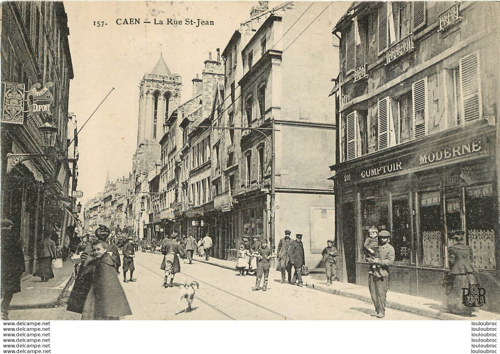 CAEN LA RUE SAINT JEAN - Caen