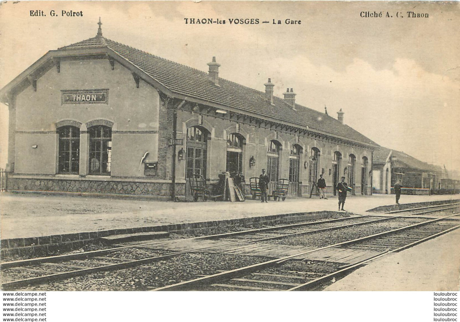 THAON LES VOSGES LA GARE - Thaon Les Vosges