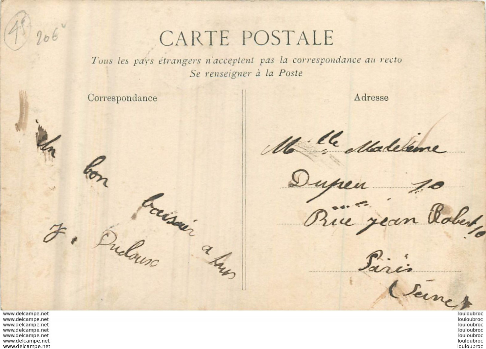 BEAUNE LA ROLANDE CONCOURS DE MUSIQUE DU 9 JUIN 1912 Ref1 - Beaune-la-Rolande