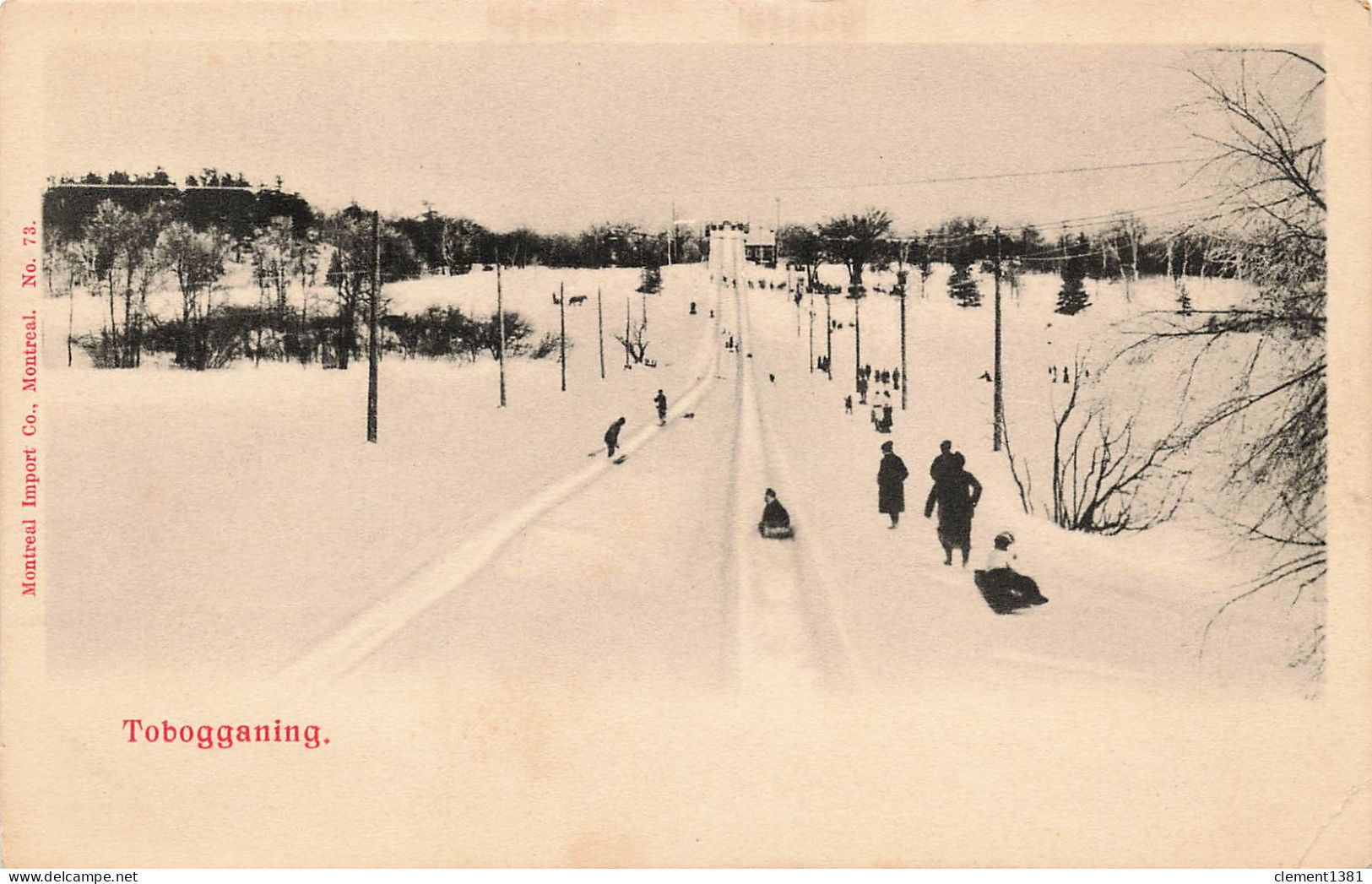 Canada Montreal Tobogganing - Montreal