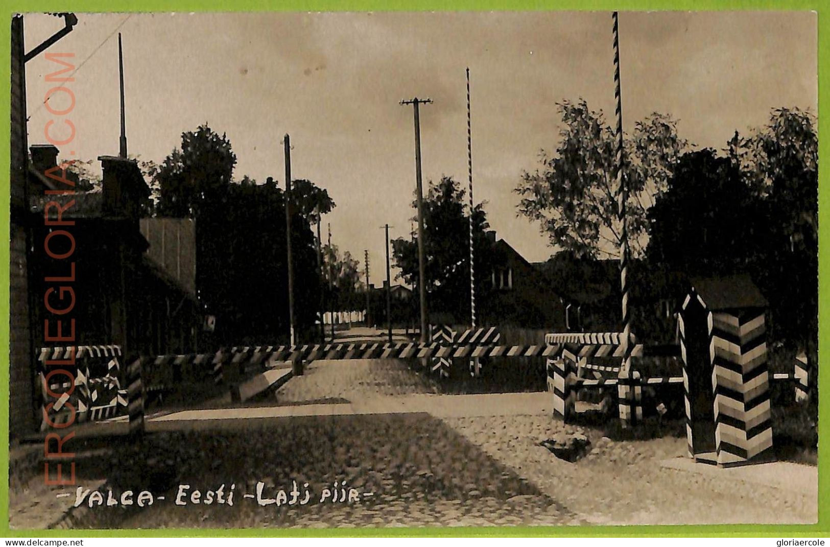 Ae9585 - ESTONIA - Ansichtskarten VINTAGE POSTCARD - Valga - Eesti - Real Photo - Estonia