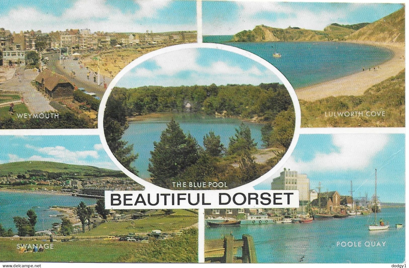 SCENES FROM DORSET, ENGLAND. USED POSTCARD   Ms6 - Andere & Zonder Classificatie